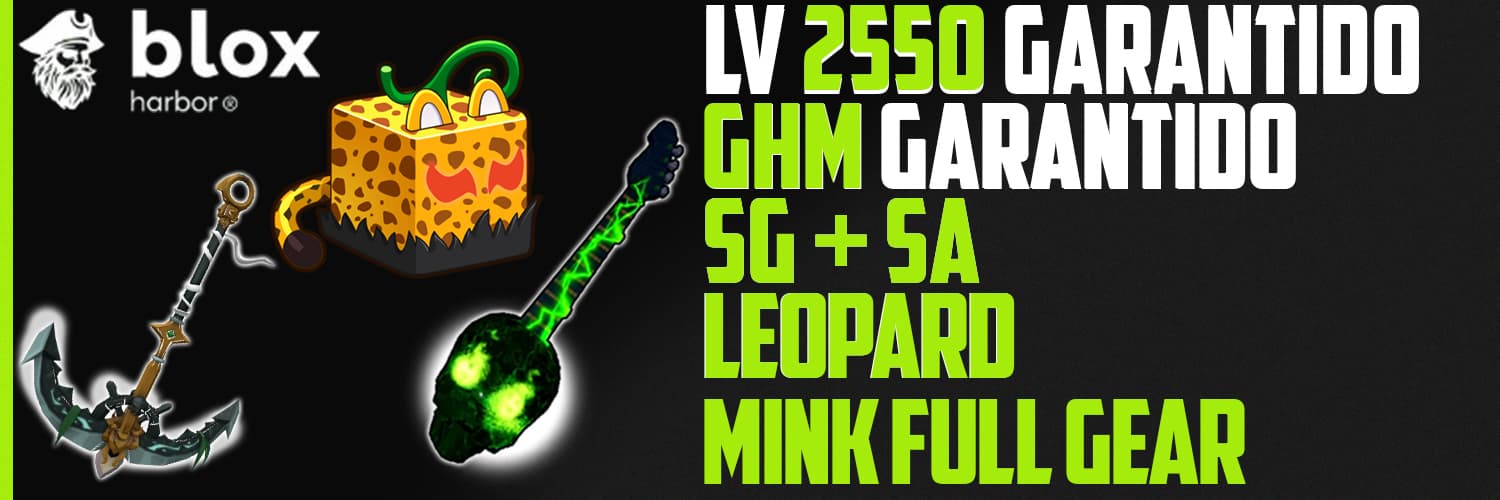 Banner da conta '2550 + GHM + SG+ SA + LEOPARD ___ MINK FUll GEAR'