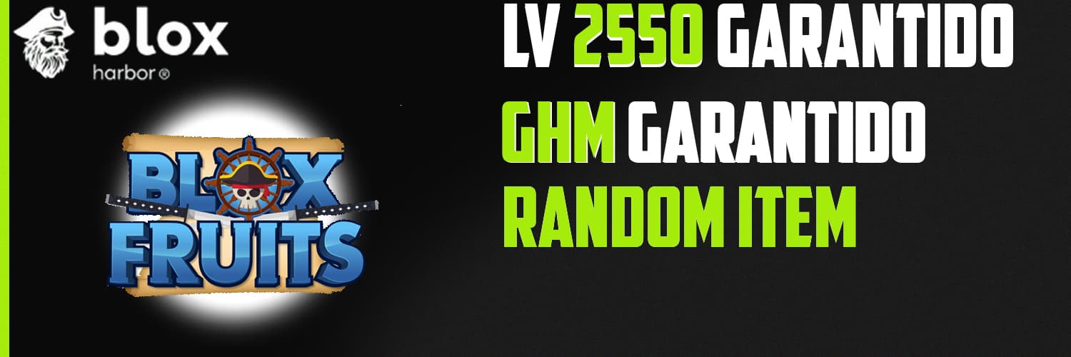 Banner da conta '2550 + GHM + Random Item'