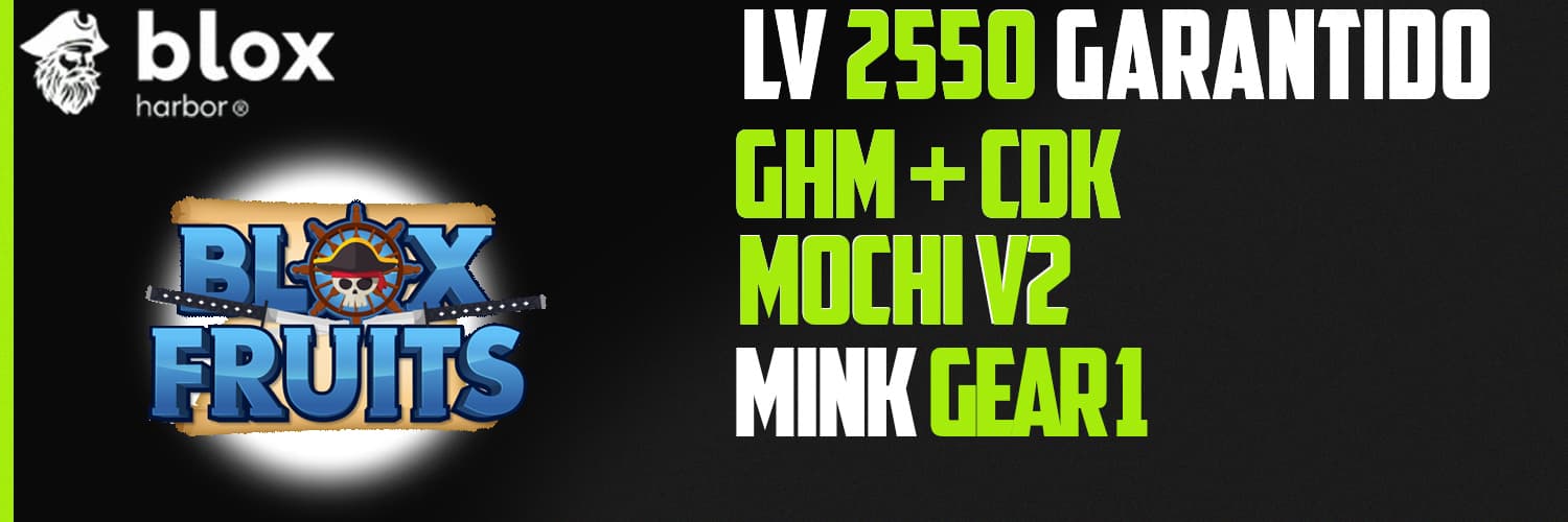 Banner da conta '2550 + GHM + CDK + MOCHI V2 ____ MINK FULL GEAR '