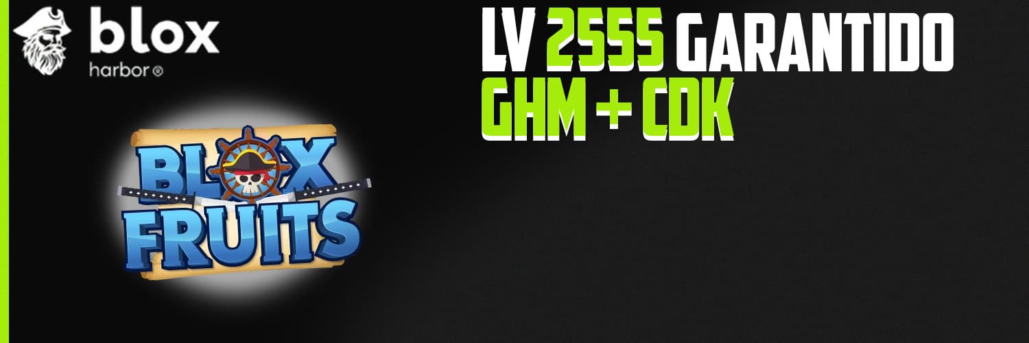 Banner da conta 'Level 2550 + GHM + CDK'