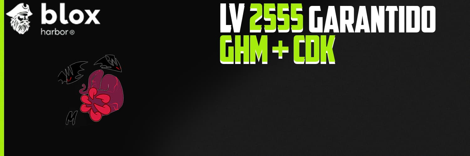 Banner da conta '2550 + GHM+ CDK + SANGUINE ART'