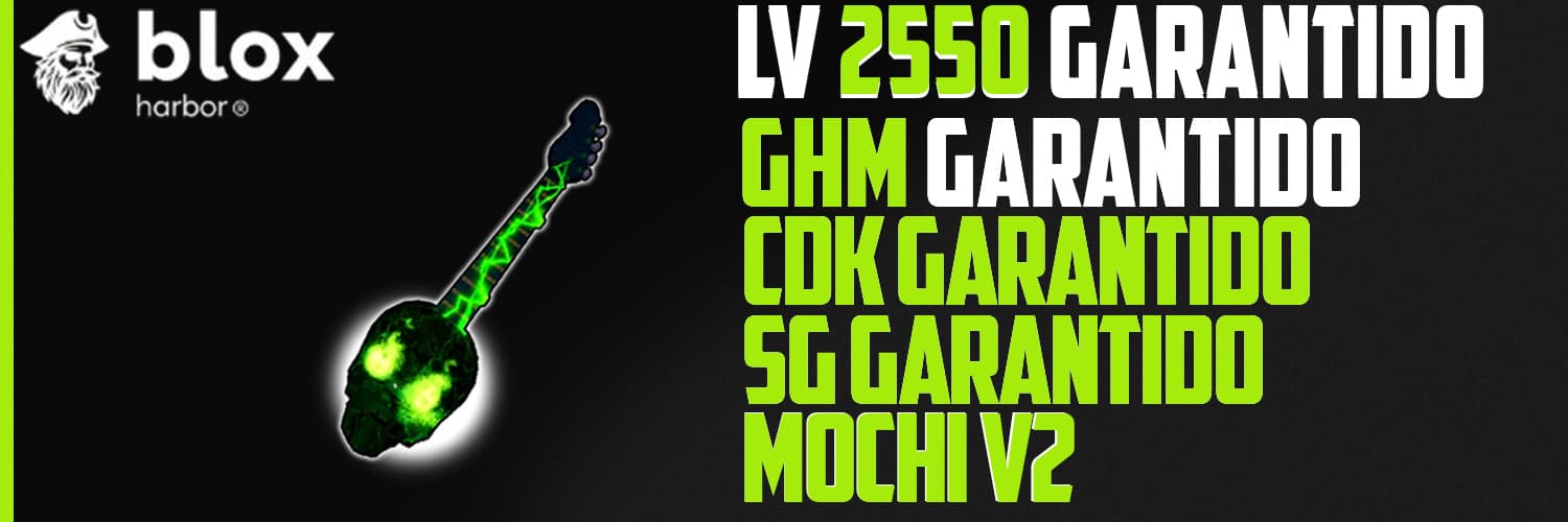 Banner da conta 'LV 2550 + GHM +SG + CDK + MOCHI V2'